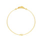 Unfiltered Glamour Diamond Kada Bracelet 18 KT / Yellow Gold