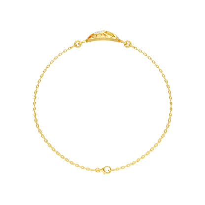 Unfiltered Glamour Diamond Kada Bracelet 18 KT / Yellow Gold