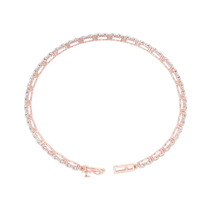 Femme Thread Diamond Tennis Bracelet 18 KT / Rose Gold