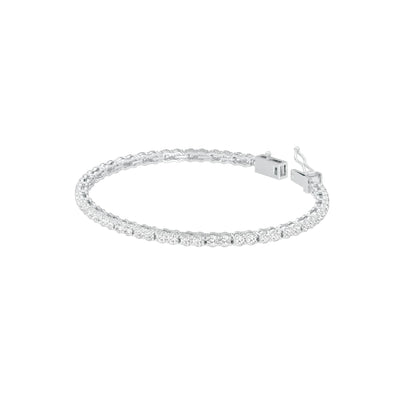 Femme Thread Diamond Tennis Bracelet 18 KT / White Gold