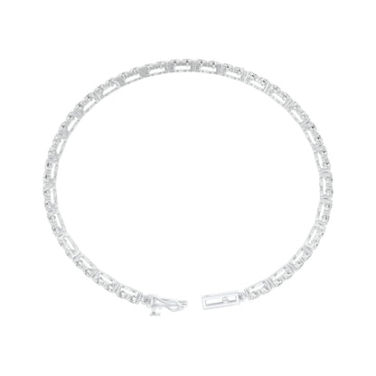 Femme Thread Diamond Tennis Bracelet 18 KT / White Gold