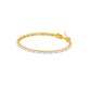 Femme Thread Diamond Tennis Bracelet 18 KT / Yellow Gold