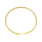 Femme Thread Diamond Tennis Bracelet 18 KT / Yellow Gold