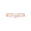 Pear Play Diamond Kada Bracelet 18 KT / Rose Gold