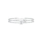 Pear Play Diamond Kada Bracelet 18 KT / White Gold