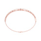 Meant to Align Diamond Kada Bracelet 18 KT / Rose Gold