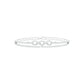 Meant to Align Diamond Kada Bracelet 18 KT / White Gold