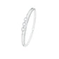 Meant to Align Diamond Kada Bracelet 18 KT / White Gold