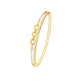 Meant to Align Diamond Kada Bracelet 18 KT / Yellow Gold