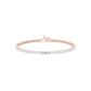 Orb Trace Diamond Tennis Bracelet 18 KT / Rose Gold