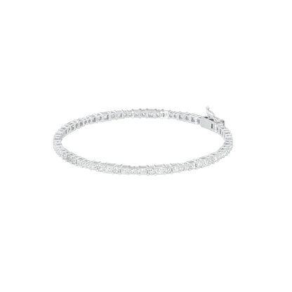 Orb Trace Diamond Tennis Bracelet 18 KT / White Gold