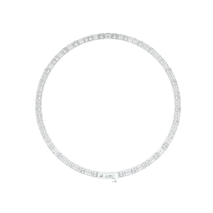 Orb Trace Diamond Tennis Bracelet 18 KT / White Gold
