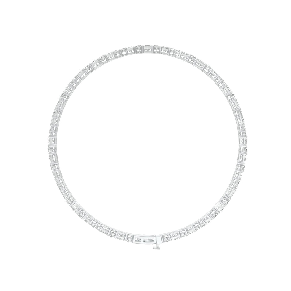 Orb Trace Diamond Tennis Bracelet 18 KT / White Gold