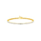 Orb Trace Diamond Tennis Bracelet 18 KT / Yellow Gold