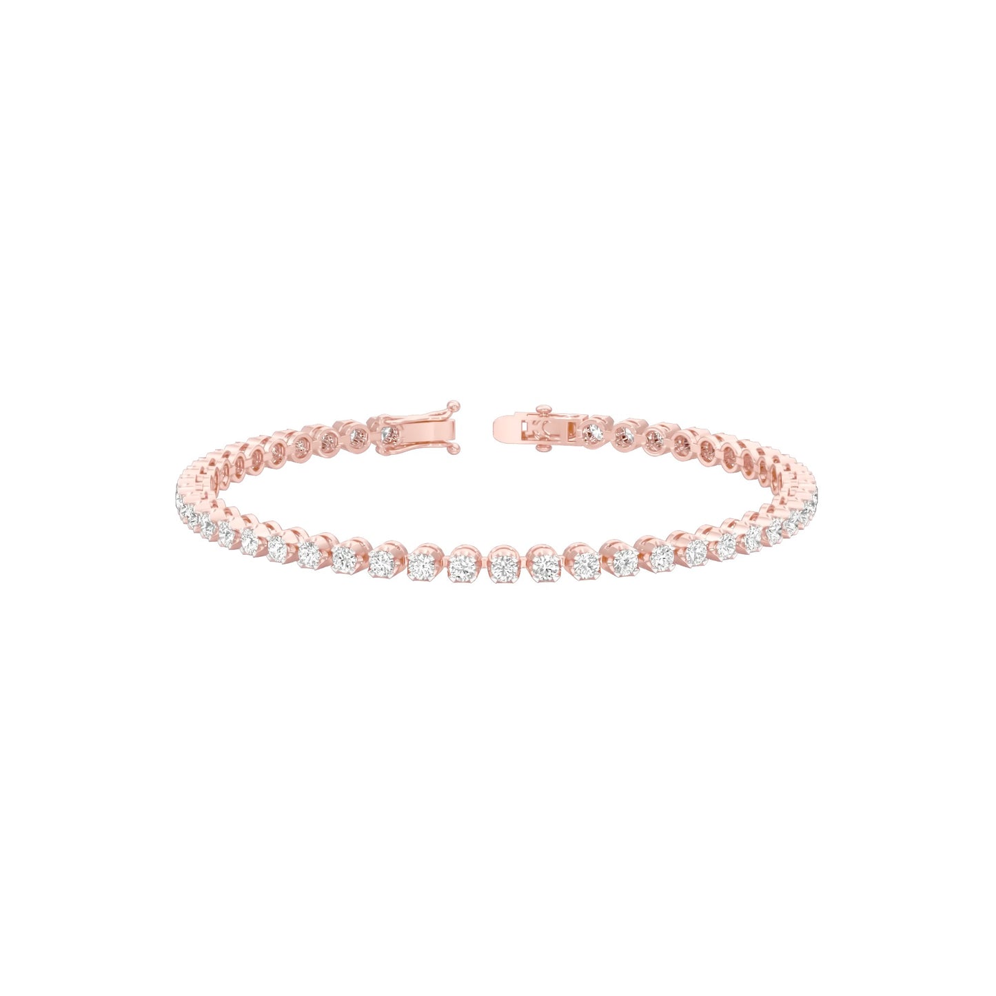 Utterly Hers Diamond Tennis Bracelet 18 KT / Rose Gold