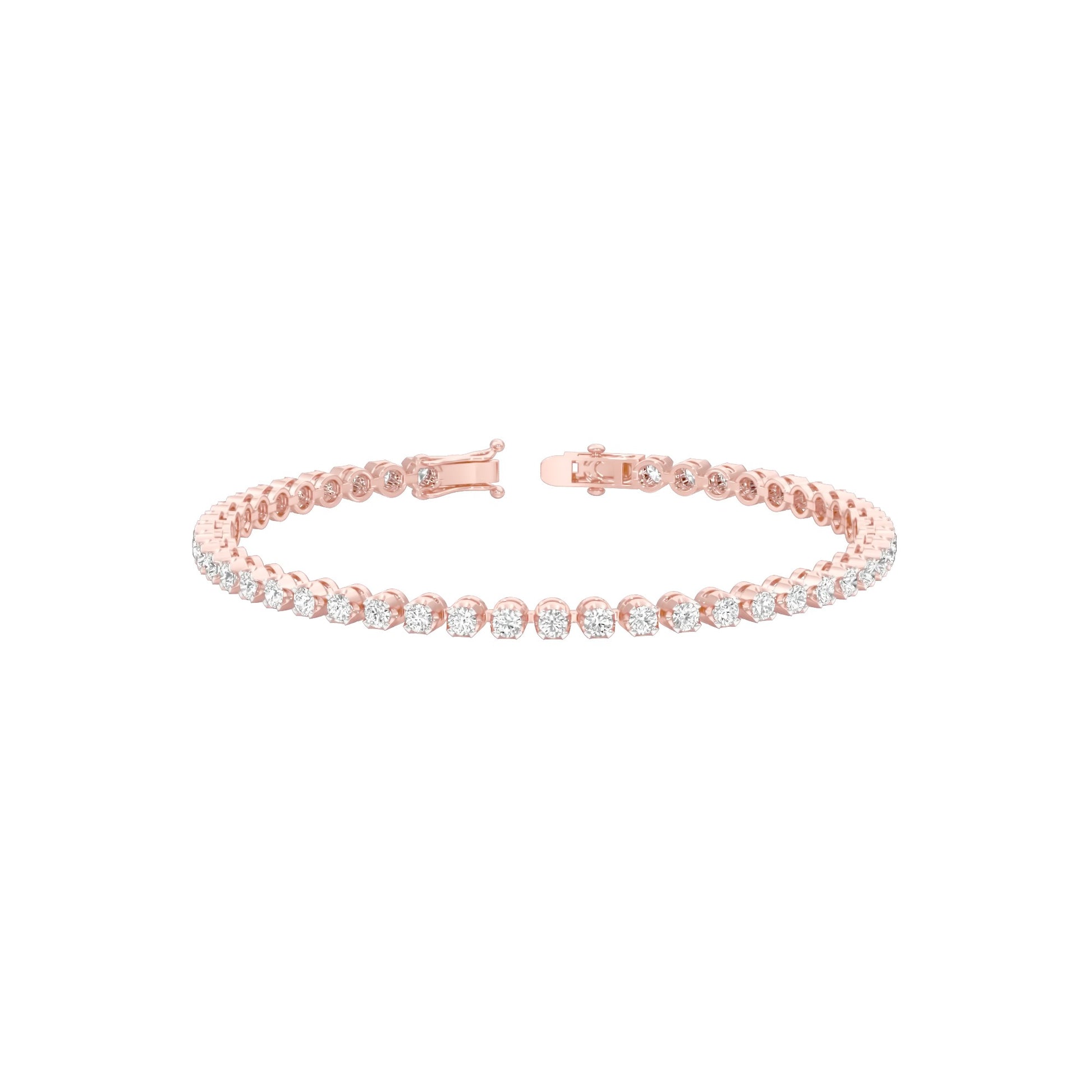 Utterly Hers Diamond Tennis Bracelet 18 KT / Rose Gold