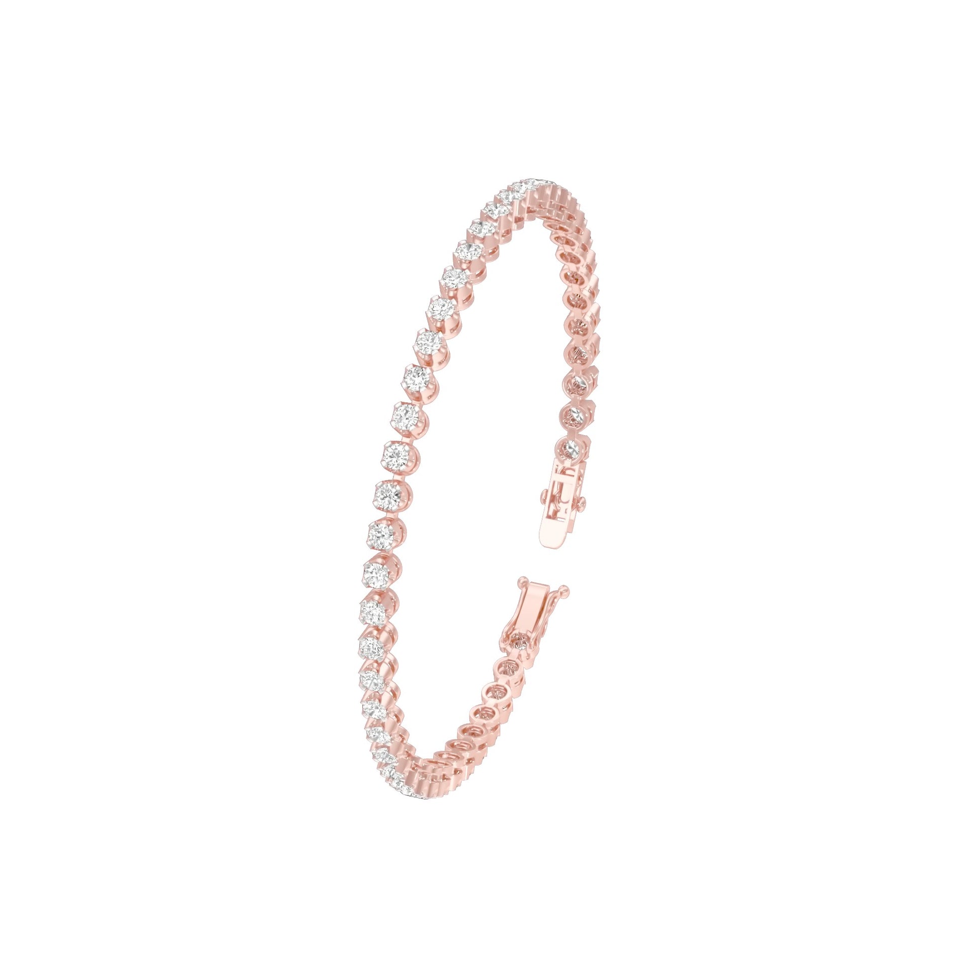 Utterly Hers Diamond Tennis Bracelet 18 KT / Rose Gold
