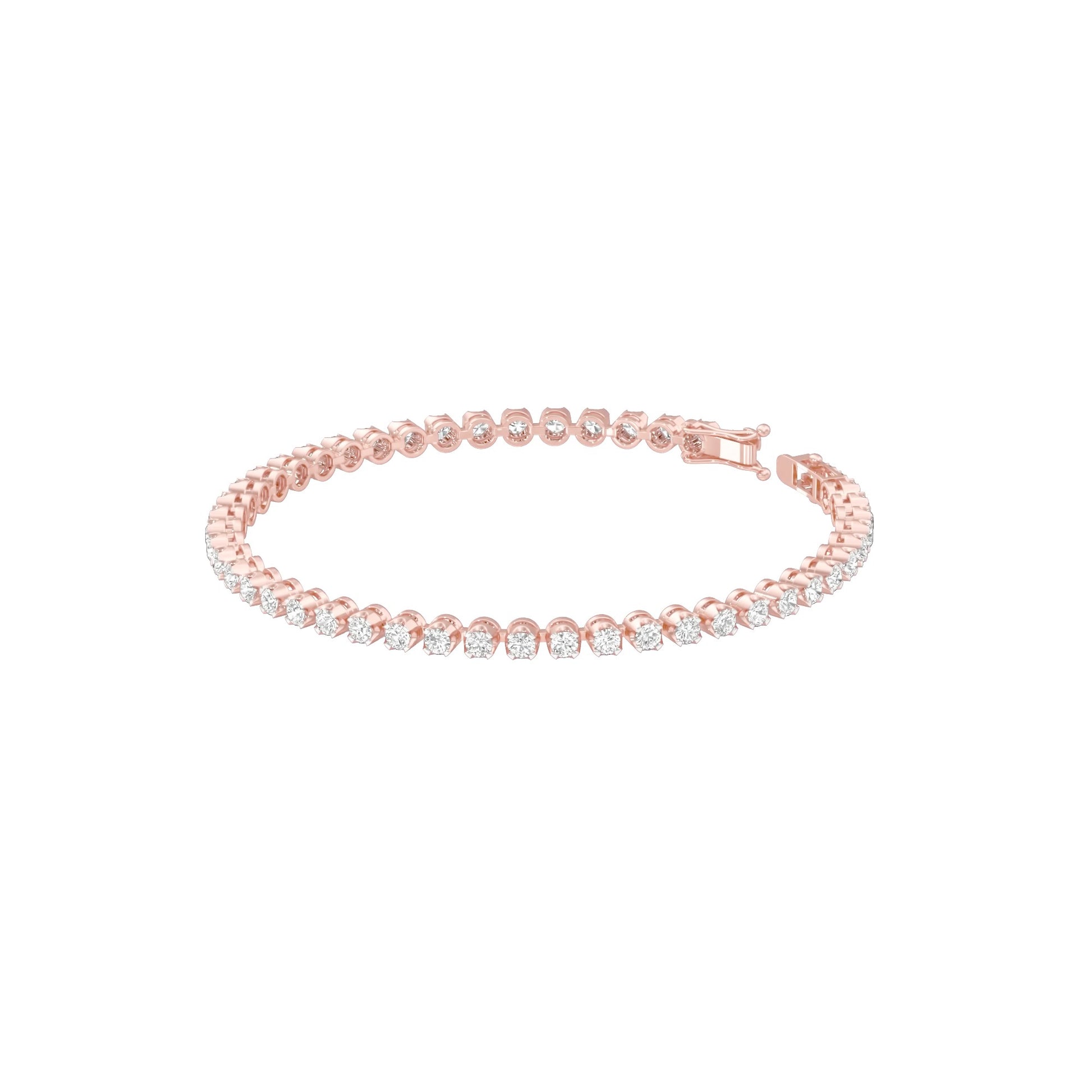 Utterly Hers Diamond Tennis Bracelet 18 KT / Rose Gold