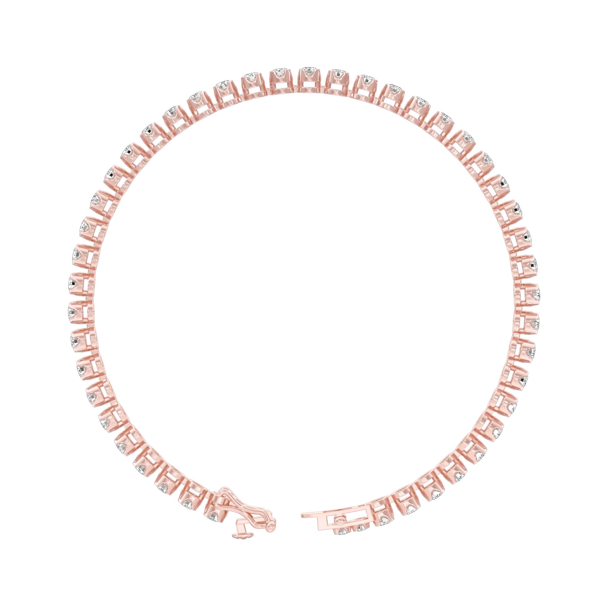 Utterly Hers Diamond Tennis Bracelet 18 KT / Rose Gold