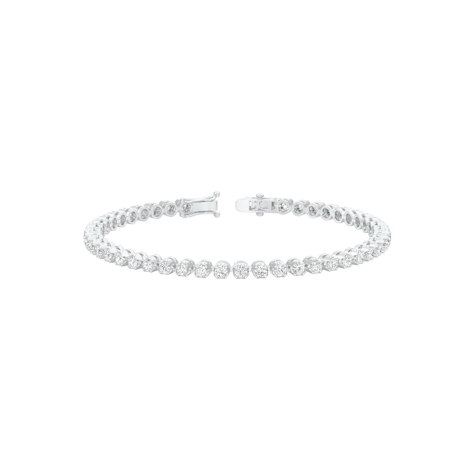 Utterly Hers Diamond Tennis Bracelet 18 KT / White Gold