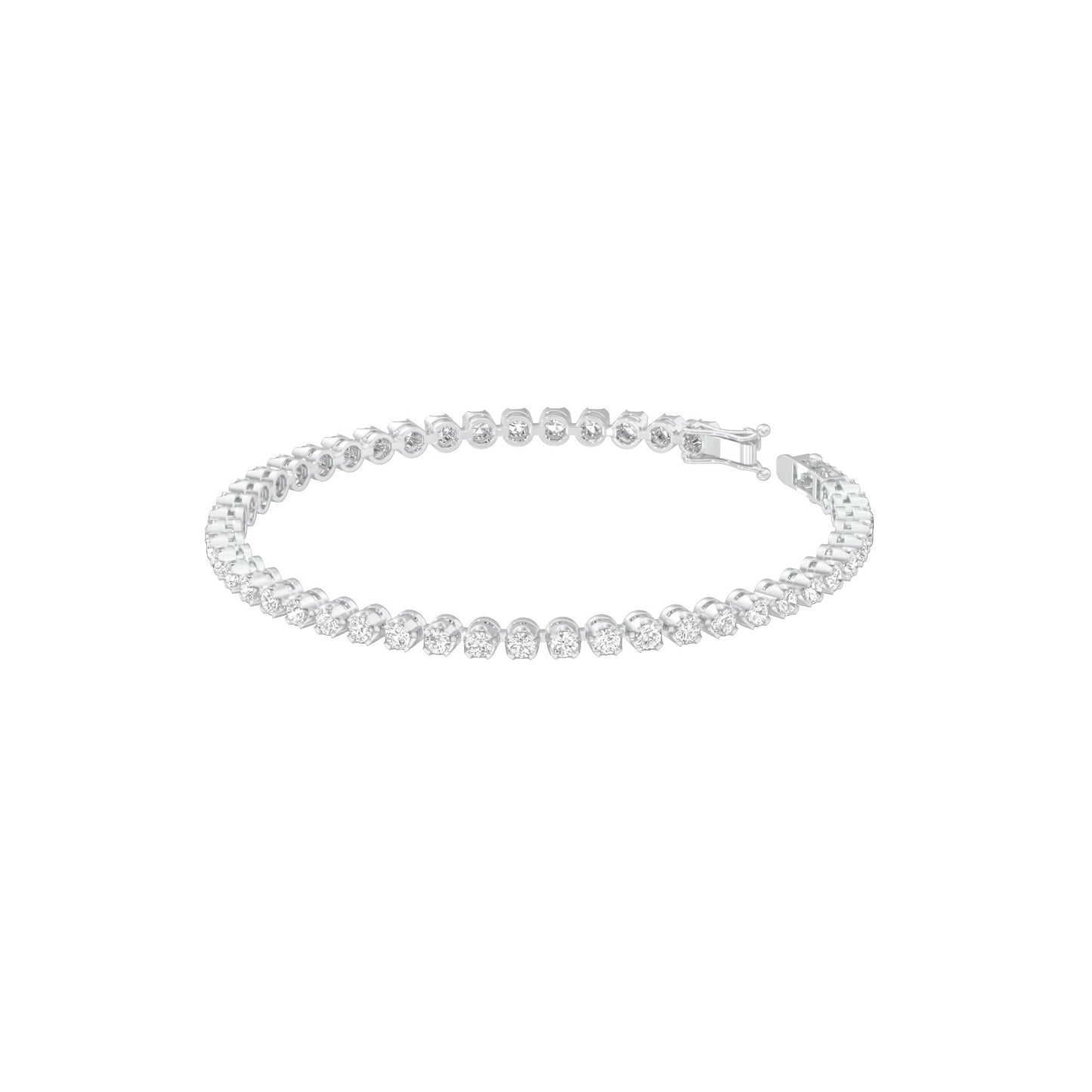 Utterly Hers Diamond Tennis Bracelet 18 KT / White Gold