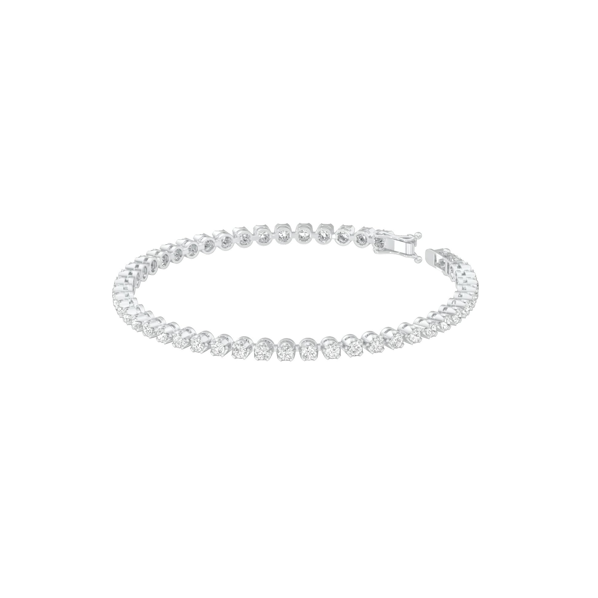 Utterly Hers Diamond Tennis Bracelet 18 KT / White Gold