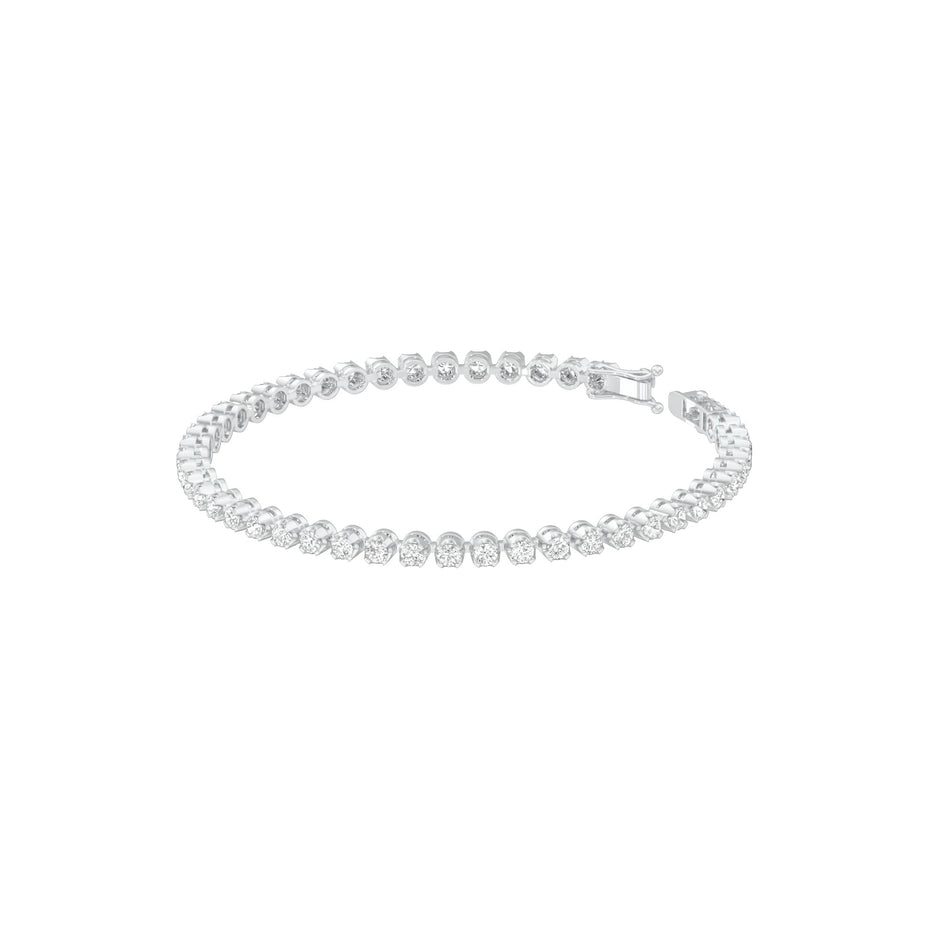 Utterly Hers Diamond Tennis Bracelet 18 KT / White Gold