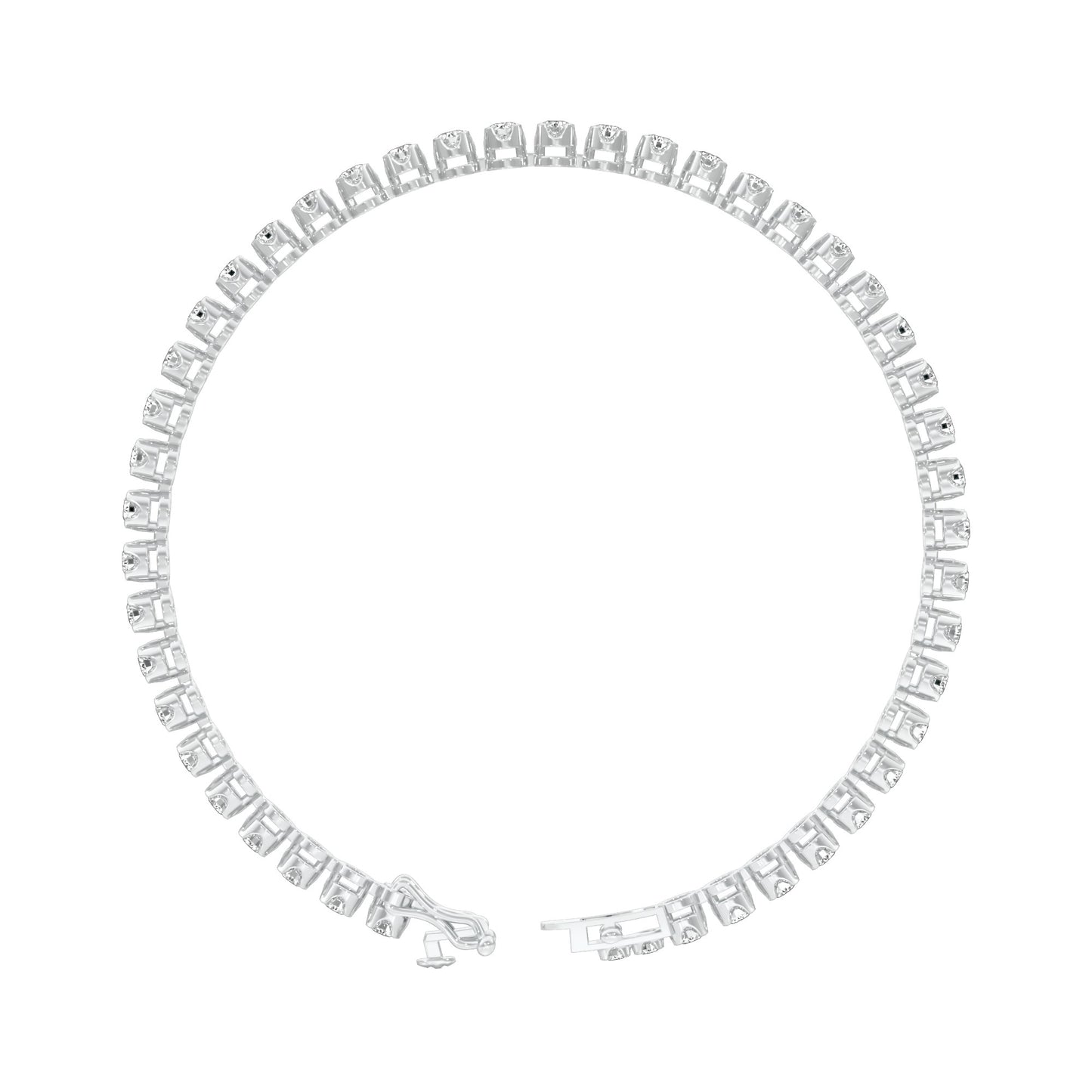 Utterly Hers Diamond Tennis Bracelet 18 KT / White Gold