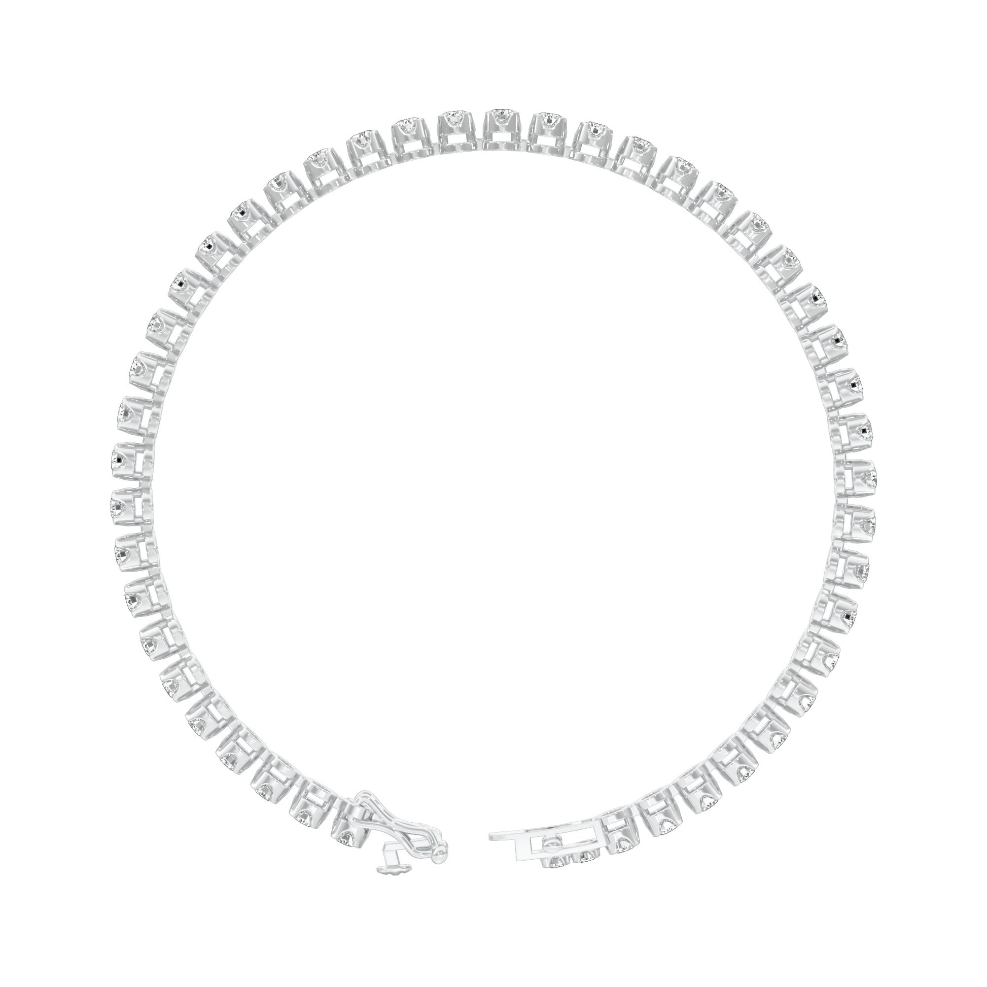Utterly Hers Diamond Tennis Bracelet 18 KT / White Gold