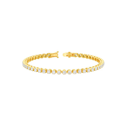 Utterly Hers Diamond Tennis Bracelet 18 KT / Yellow Gold