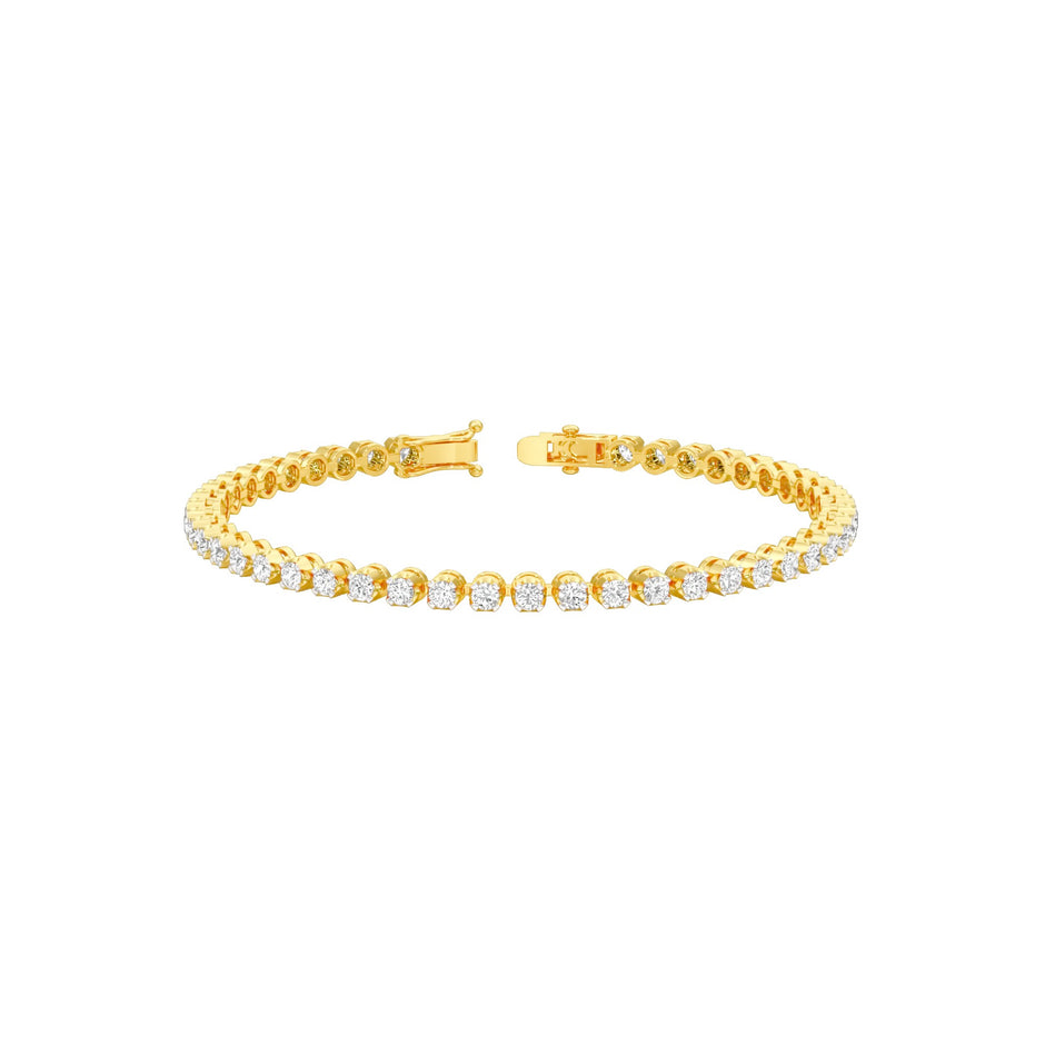Utterly Hers Diamond Tennis Bracelet 18 KT / Yellow Gold