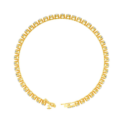 Utterly Hers Diamond Tennis Bracelet 18 KT / Yellow Gold