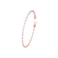 Liquid Luxe Diamond Tennis Bracelet 18 KT / Rose Gold