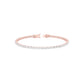 Slip of Light Diamond Tennis Bracelet 18 KT / Rose Gold