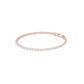 Slip of Light Diamond Tennis Bracelet 18 KT / Rose Gold
