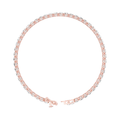 Slip of Light Diamond Tennis Bracelet 18 KT / Rose Gold