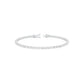 Slip of Light Diamond Tennis Bracelet 18 KT / White Gold