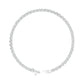 Slip of Light Diamond Tennis Bracelet 18 KT / White Gold