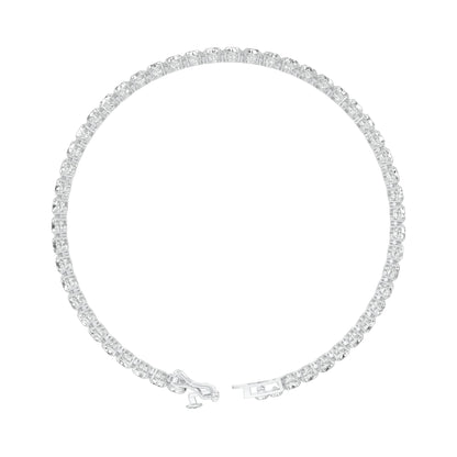 Slip of Light Diamond Tennis Bracelet 18 KT / White Gold