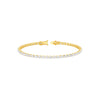 Slip of Light Diamond Tennis Bracelet 18 KT / Yellow Gold