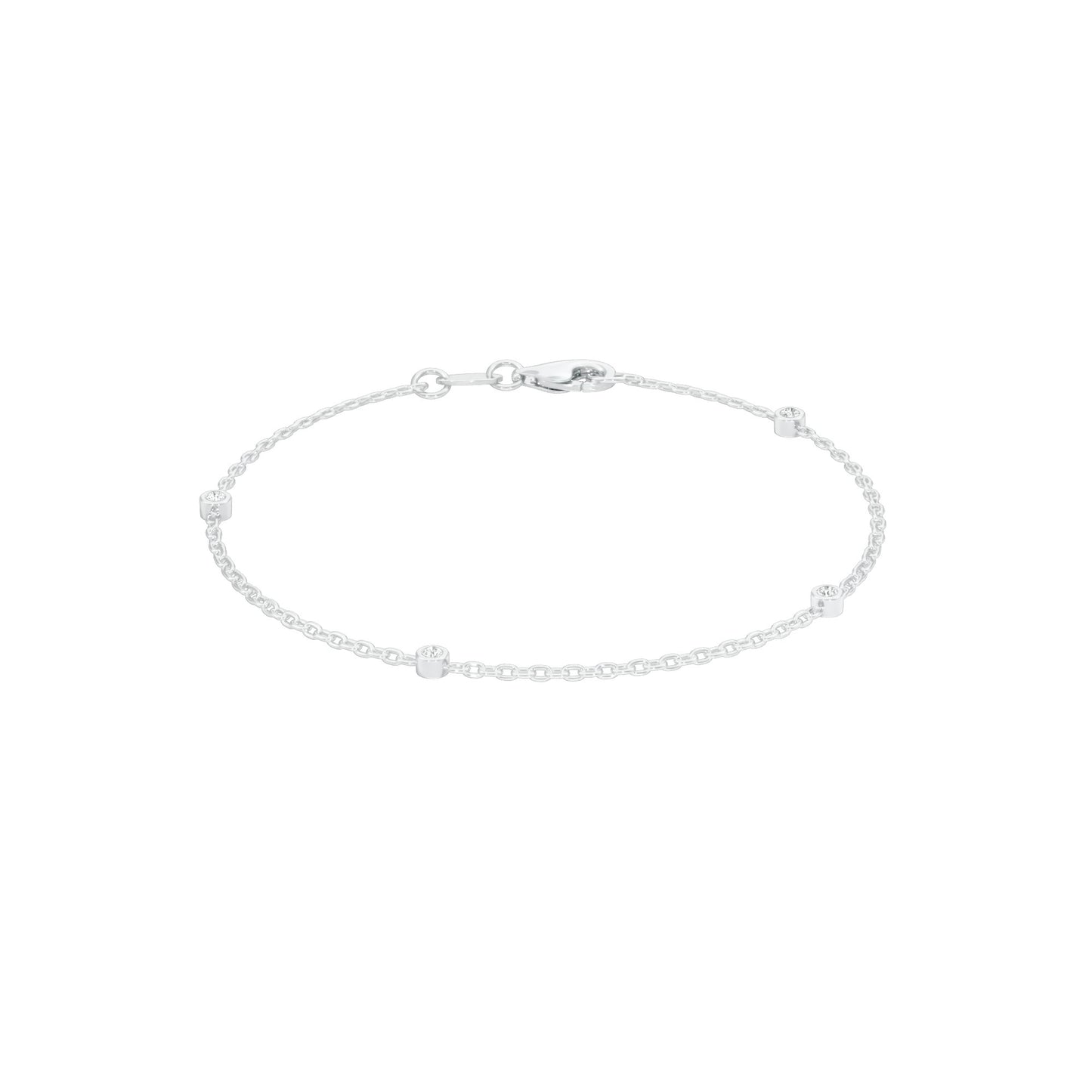 More Than Enough Diamond Chain Bracelet 18 KT / White Gold