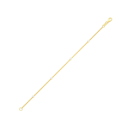More Than Enough Diamond Chain Bracelet 18 KT / Yellow Gold