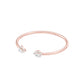 Tip of Light Diamond Kada Bracelet 18 KT / Rose Gold