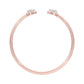 Tip of Light Diamond Kada Bracelet 18 KT / Rose Gold
