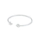 Tip of Light Diamond Kada Bracelet 18 KT / White Gold