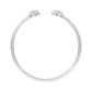 Tip of Light Diamond Kada Bracelet 18 KT / White Gold