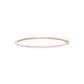 Fine Line Diamond Tennis Bracelet 18 KT / Rose Gold