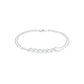 HexaLink Diamond Chain Bracelet 18 KT / White Gold