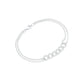 HexaLink Diamond Chain Bracelet 18 KT / White Gold