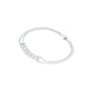HexaLink Diamond Chain Bracelet 18 KT / White Gold